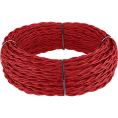 Изображение Ретро кабель витой 2х2,5 красный W6452648