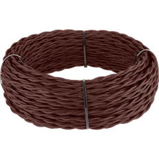 Изображение Ретро кабель витой 3х1,5 итальянский орех W6453525
